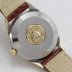 Omega Vintage Constellation Ref 2852SC 14K Gold Over Steel Silver Honeycomb Dial